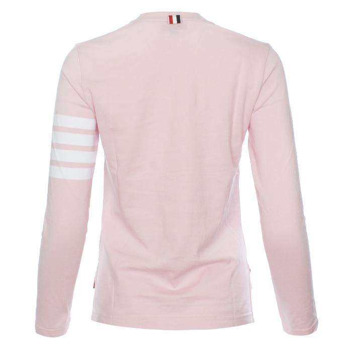 THOM BROWNE Women’s Long Sleeve T-Shirt Navy Cotton