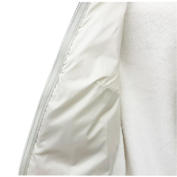 Moncler Grenoble Fleece Hooded Jacket Women’s White