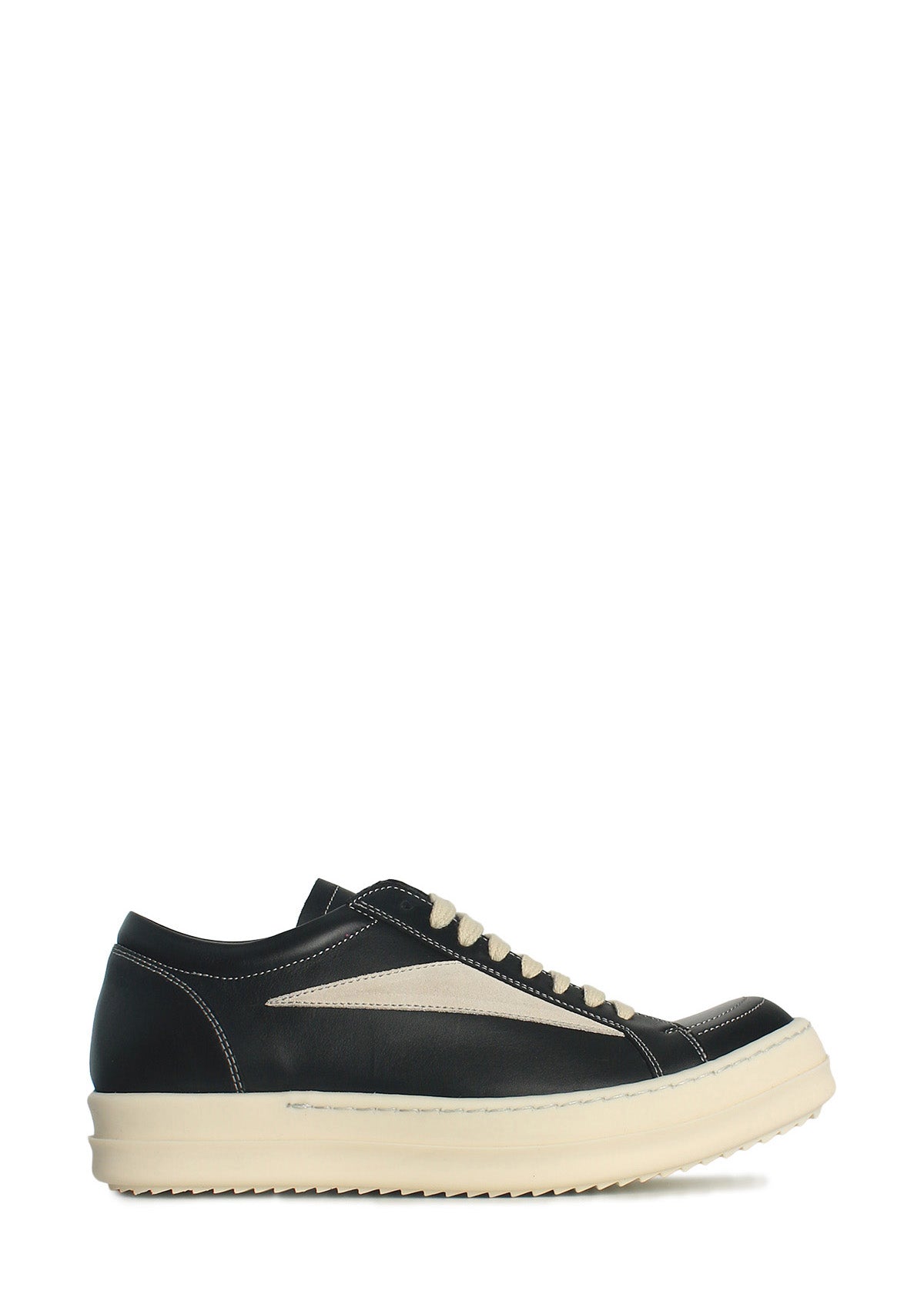 Rick Owens Women’s Vintage Black Milk Low Top Sneakers