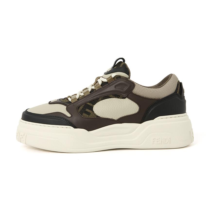 FENDI Fendi Force Low-Top Sneakers Men’s White Leather
