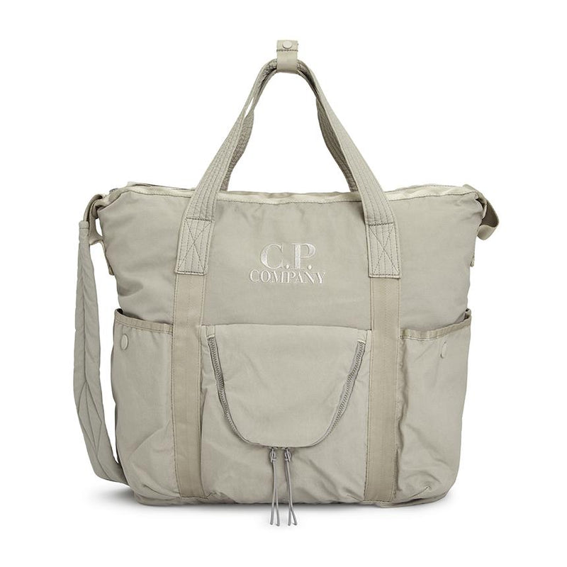 CP Company Men’s Nylon Tote Bag Gray