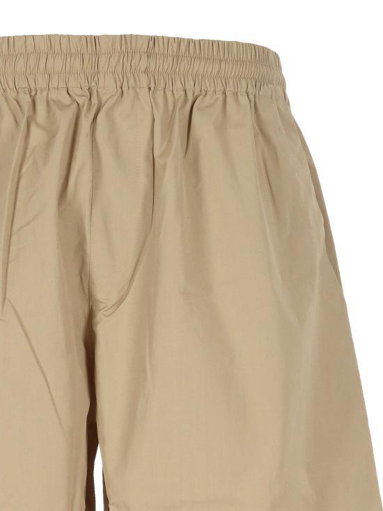 A.P.C. Men's Cotton Shorts COHLEH10011BAA BEIGE DOM