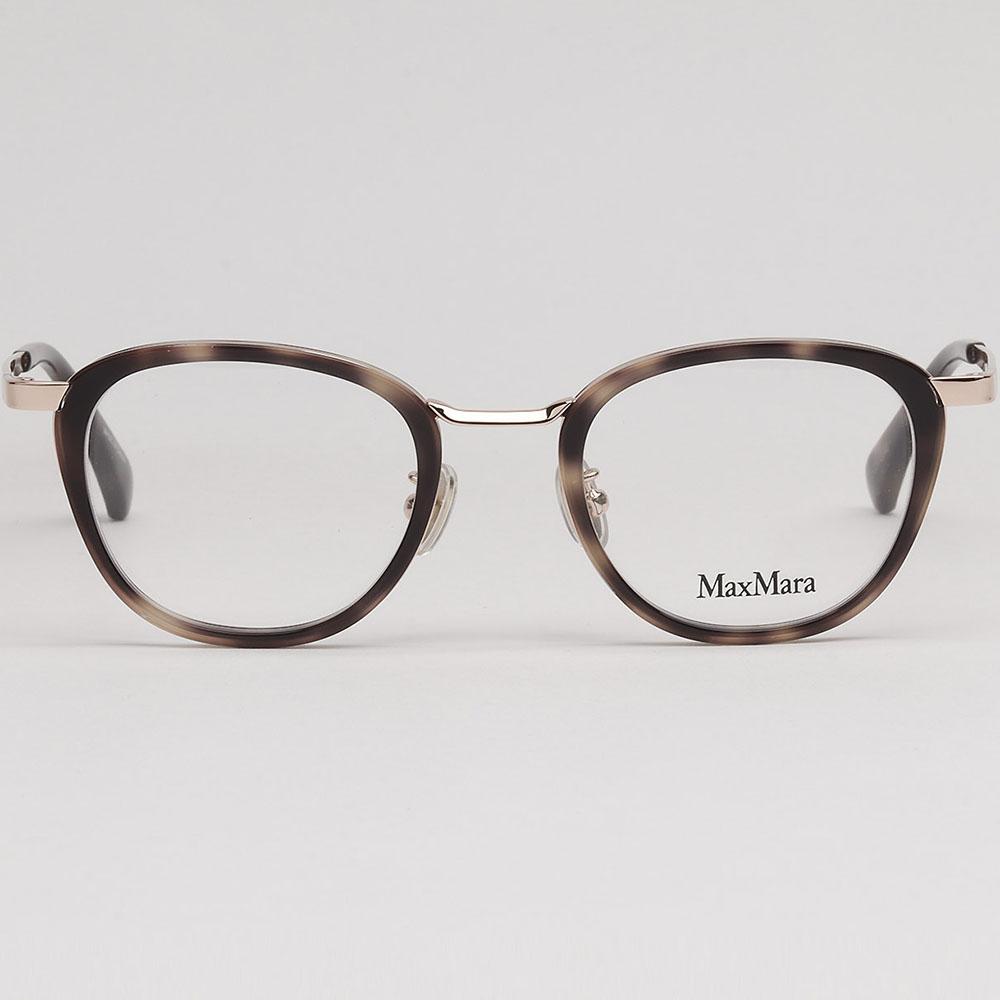 Max Mara Asian Fit Square Eyeglass Frames Unisex Fashion Black MM5168 D 055