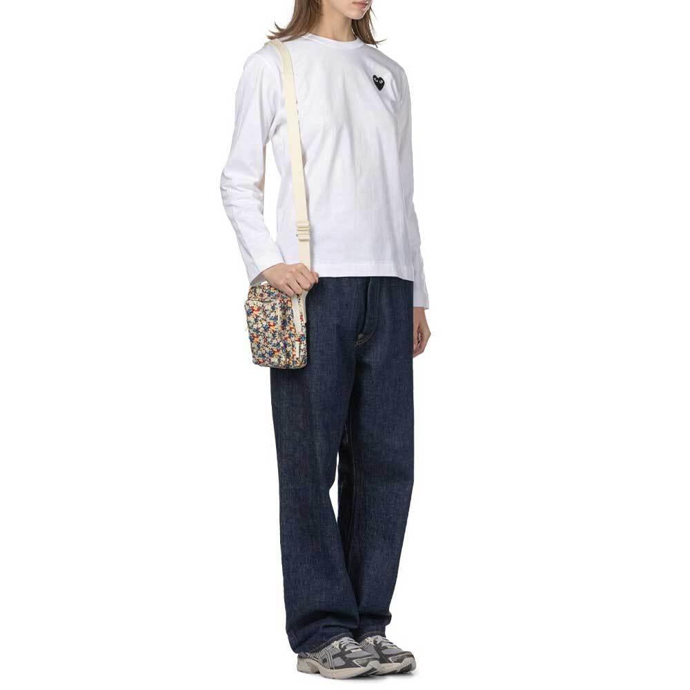 Comme des Garcons Black Heart Long Sleeve Unisex T-Shirt White