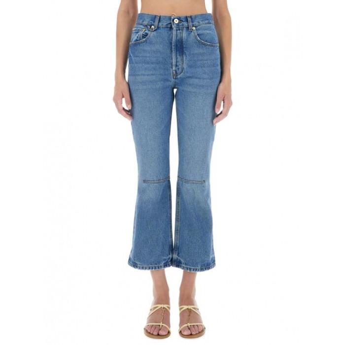 JACQUEMUS Le De Nimes Women's High Rise Flare Jeans