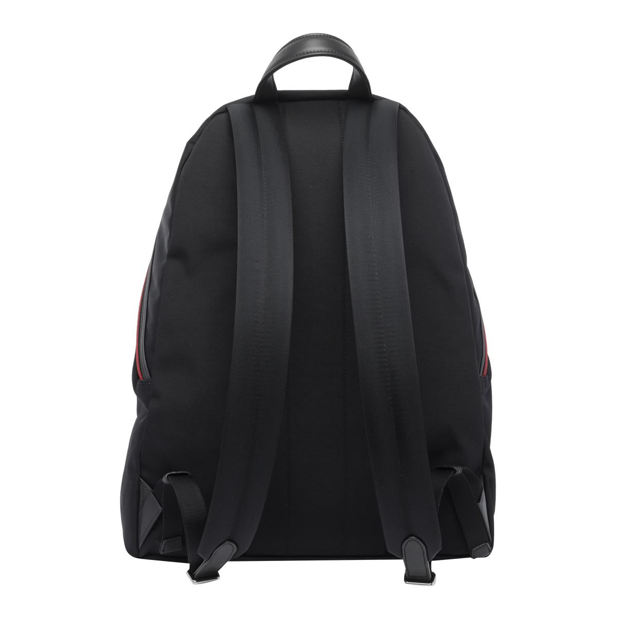 GUCCI Black Leather Backpack