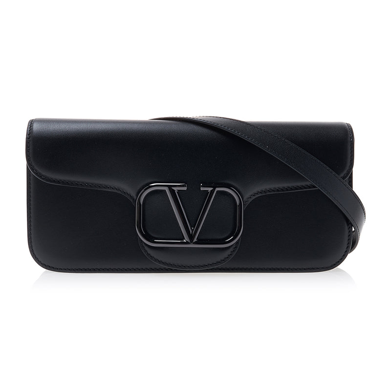 VALENTINO VLogo Unisex Crossbody Bag Black 1Y0B0B54 VTQ 0NO 1