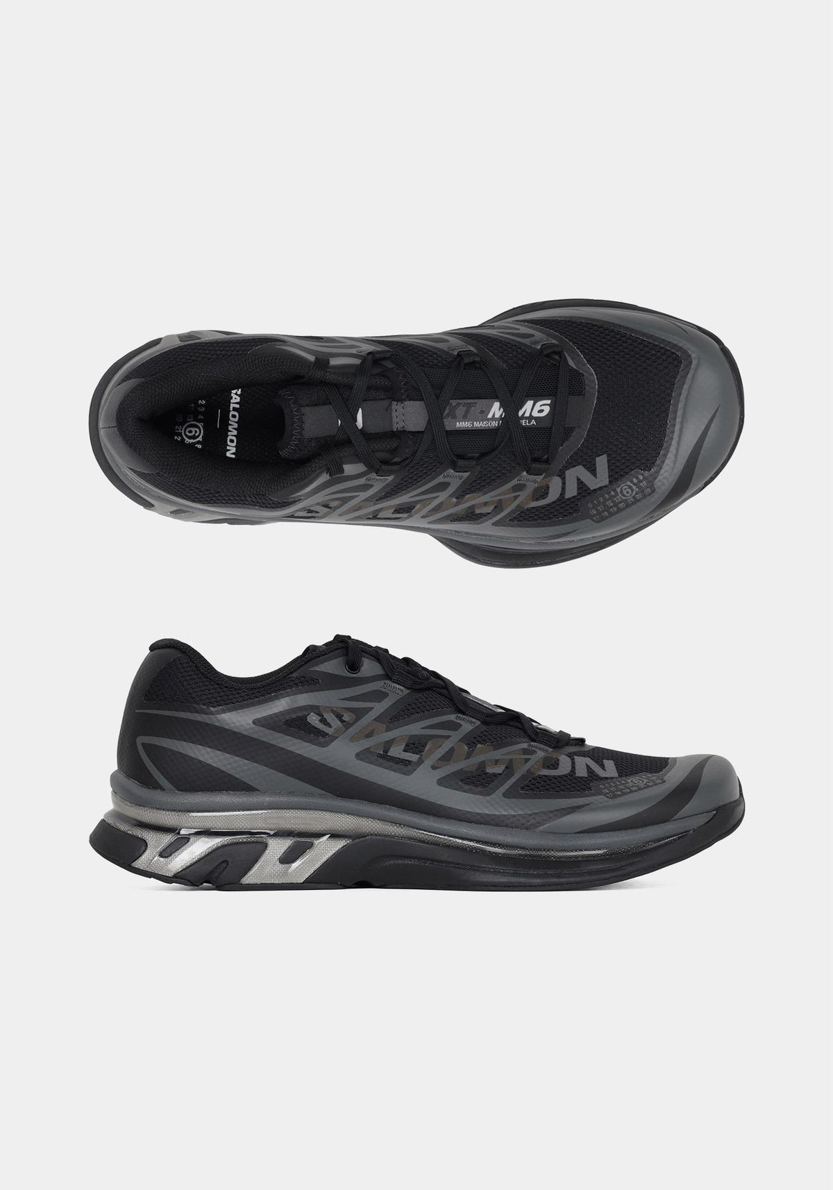 MM6 Black XT Low-Top Sneakers L4920030029 SH1WS0020 P6303 HB422