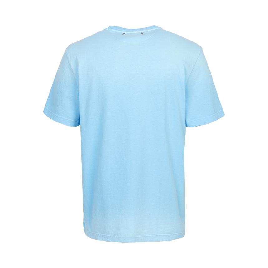 GOLDEN GOOSE Men’s Short Sleeve T-Shirt Navy Cotton