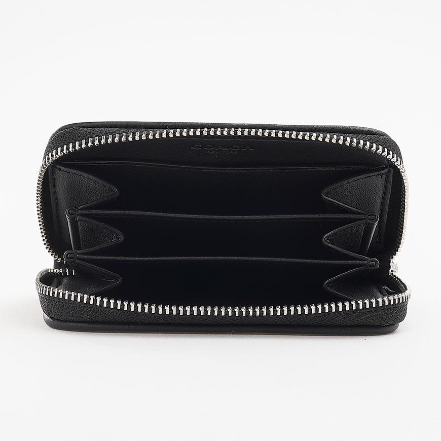 Coach Women’s Zip Around Card Holder Wallet CX244 LHBLK