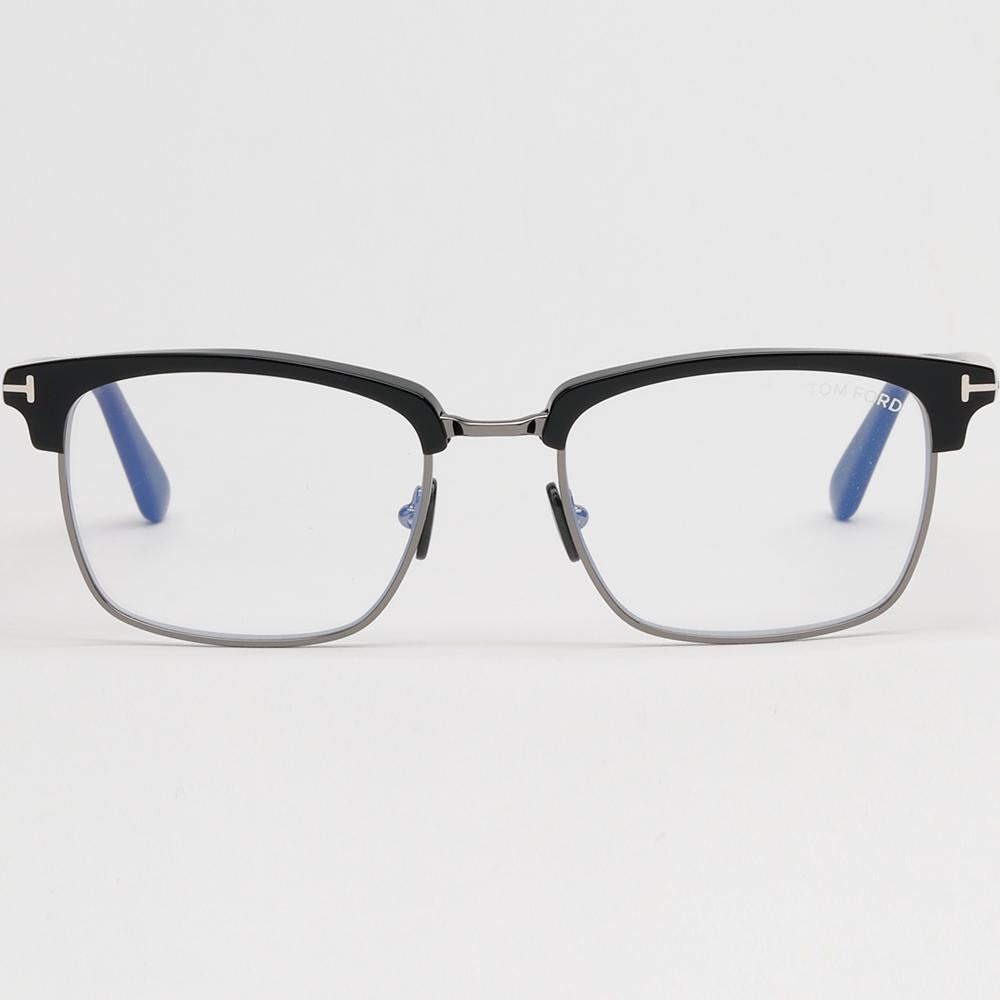 TOM FORD Blue Light Blocking Half-Rim Eyeglasses Unisex TF5801B 001