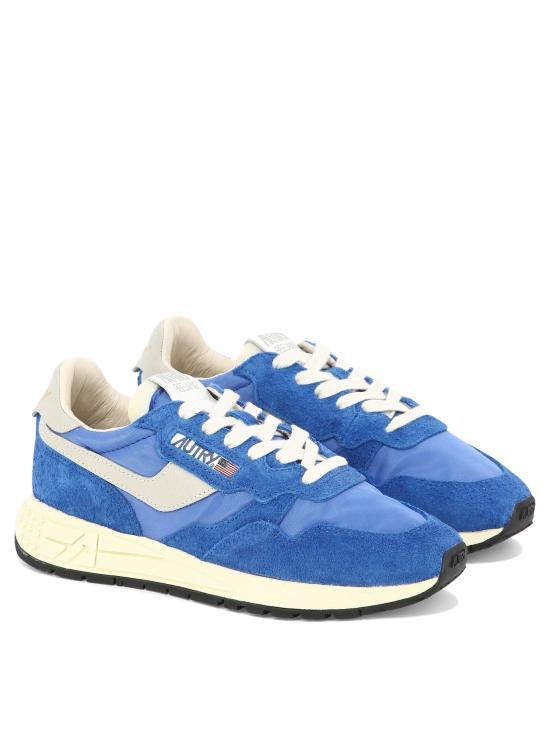 AUTRY White Leather Low-Top Sneakers Women WWLWNC02 DOM