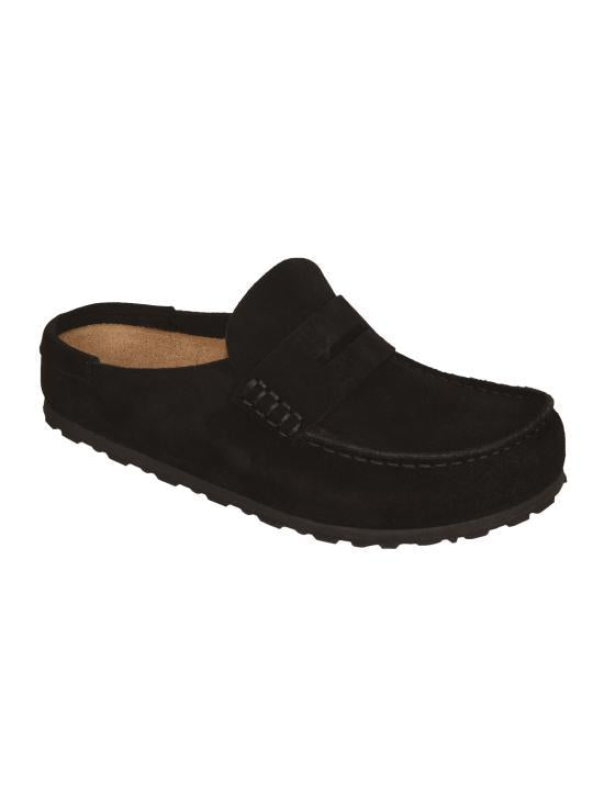 Birkenstock Suede Mule Slippers Women’s Casual Sandals 1030813 BLACK DOM