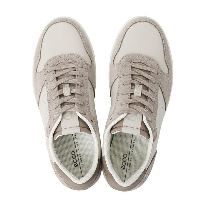 ecco Street Lite Men’s Leather Low-Top Sneakers Navy