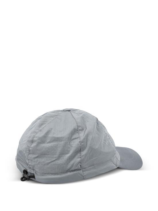 STONE ISLAND Nylon Metal Econyl Baseball Cap Ash Grey