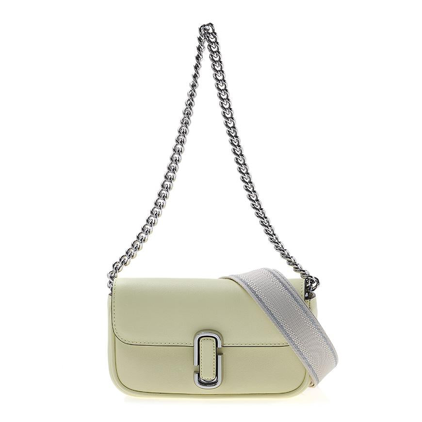 Marc Jacobs J Marc Leather Shoulder Bag Yellow Women’s