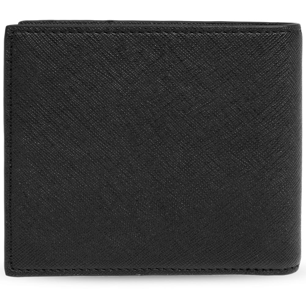 Vivienne Westwood Saffiano Leather Bifold Wallet with ORB L 5115002PM S000B N401