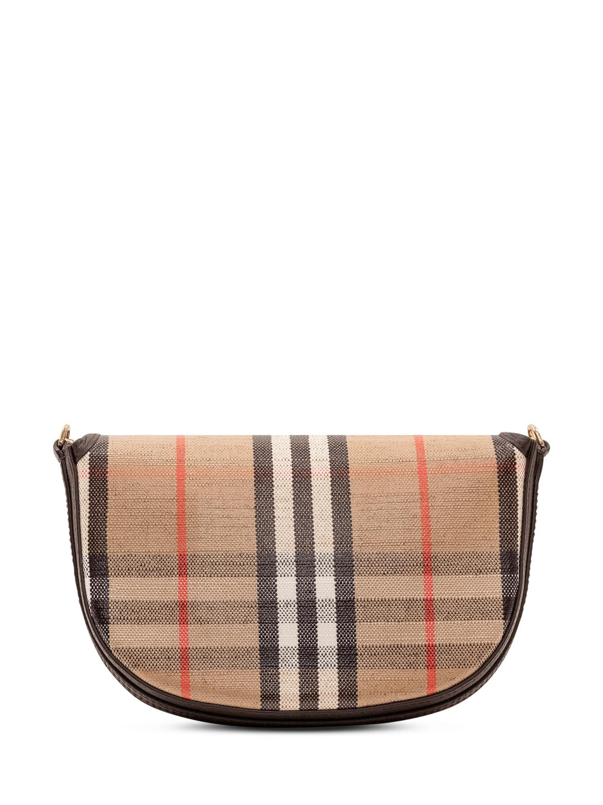 BURBERRY Black Leather Clutch Bag