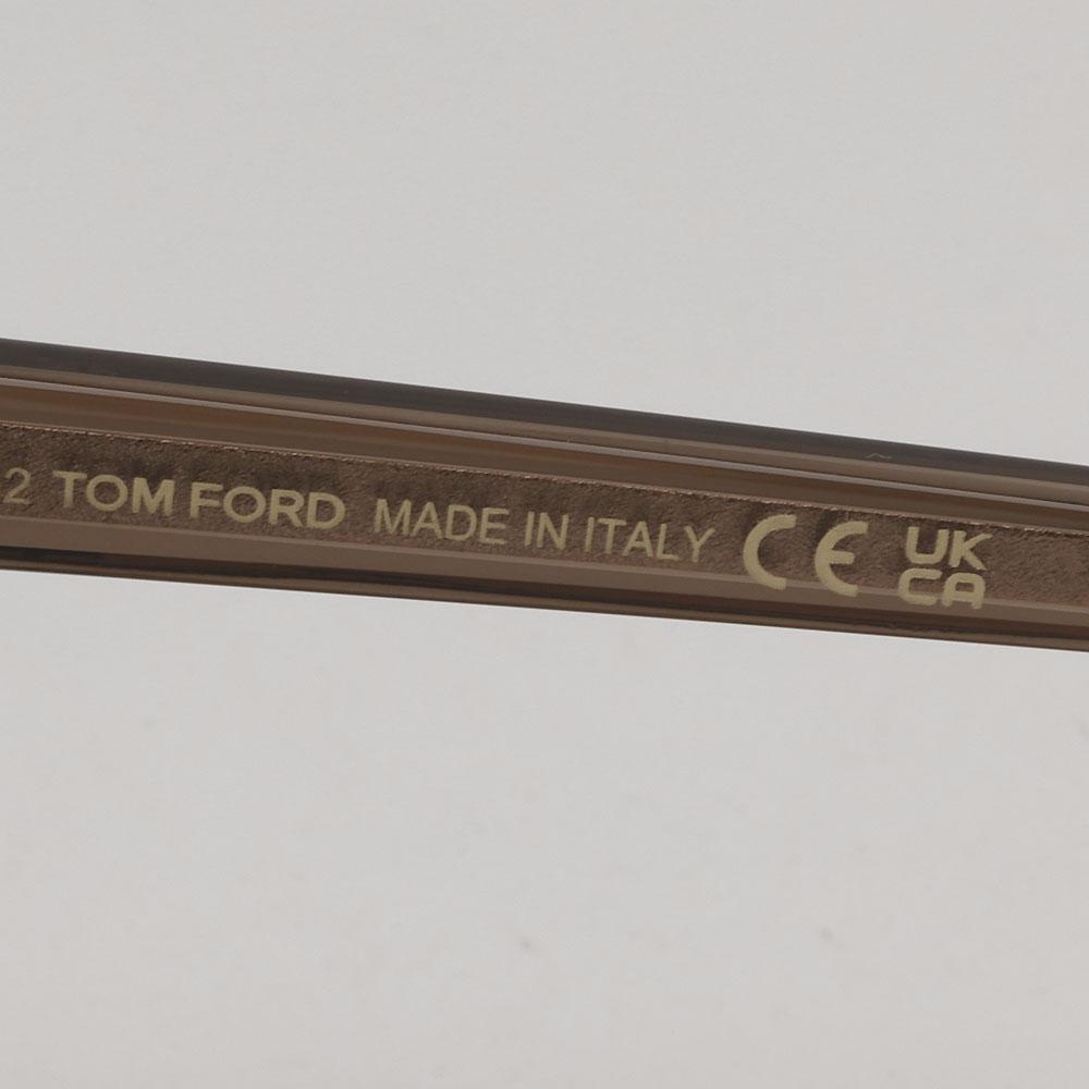 TOM FORD Unisex Asian Fit Transparent Acetate Sunglasses TF1245 K 45A