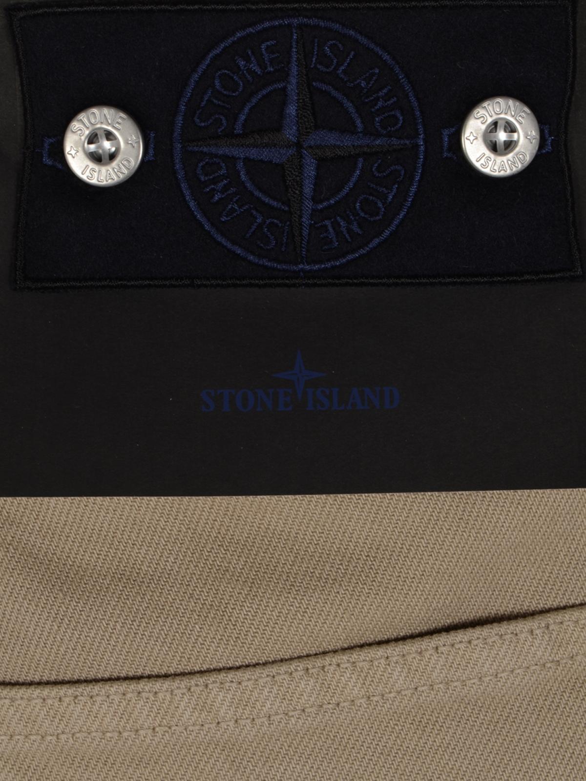 STONE ISLAND Blue Denim Jeans Men