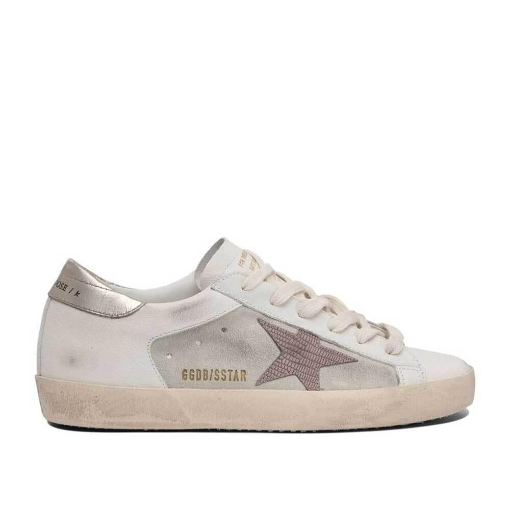 GOLDEN GOOSE Superstar Double Quarter Leather Low-Top Sneakers Women’s