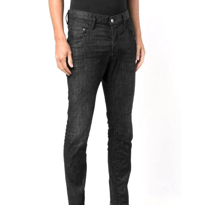 Dsquared2 Black Tapered Skater Jeans Denim Pants for Men