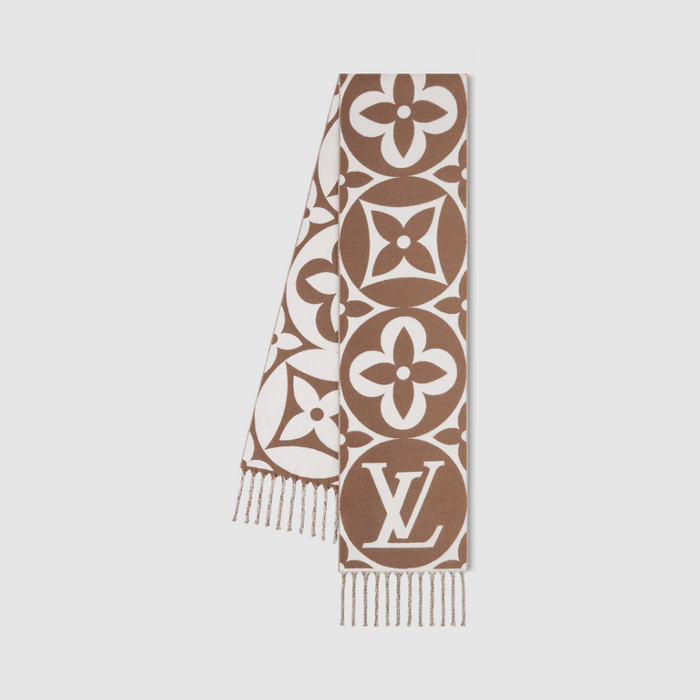 Louis Vuitton LV Medallion Scarf Muffler