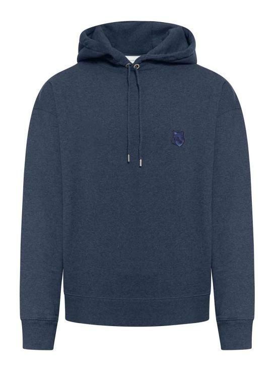 Maison Kitsune Bold Fox Head Patch Oversized Hoodie LM00705 KM0001 P492