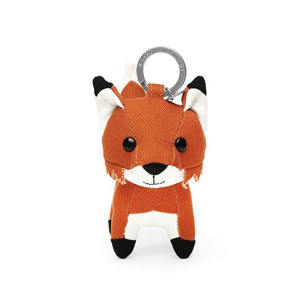 Maison Kitsune Fox Keyring Bag Charm Unisex Keychain P860