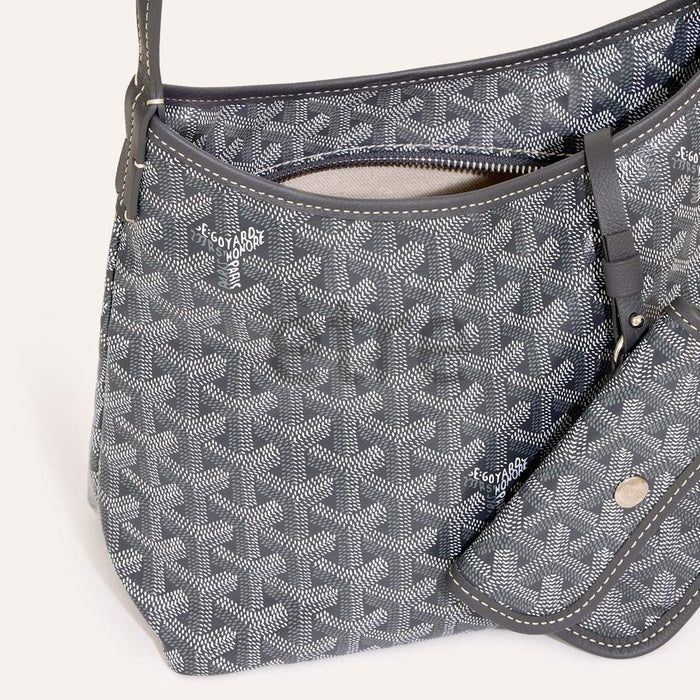 Aimé Leon Dore Gray Mini Hobo Tote Bag BOHEME MINTY51 CL51