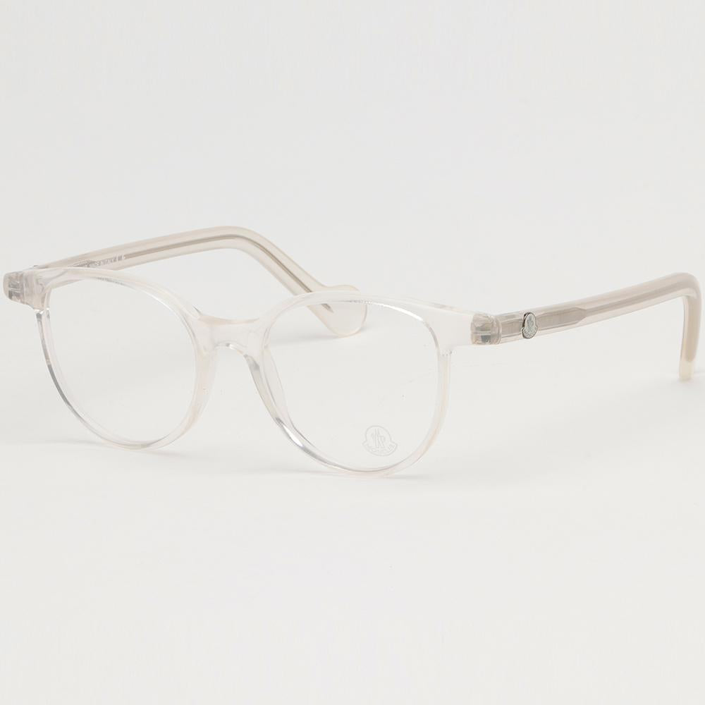 Moncler Translucent Acetate Round Eyeglass Frames Unisex ML5032 024