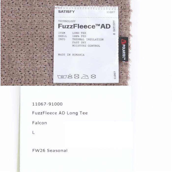 SATISFY Puzzle Fleece AD Long T-Shirt for Men