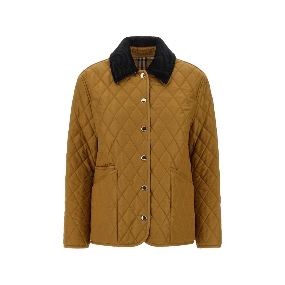 BURBERRY Black Nylon Bomber Jacket