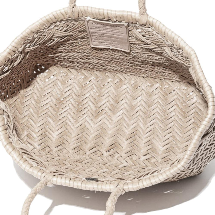 Dragon Diffusion Triple Jump Small 6-Line Tote Bag Pearl 8811R PEARL