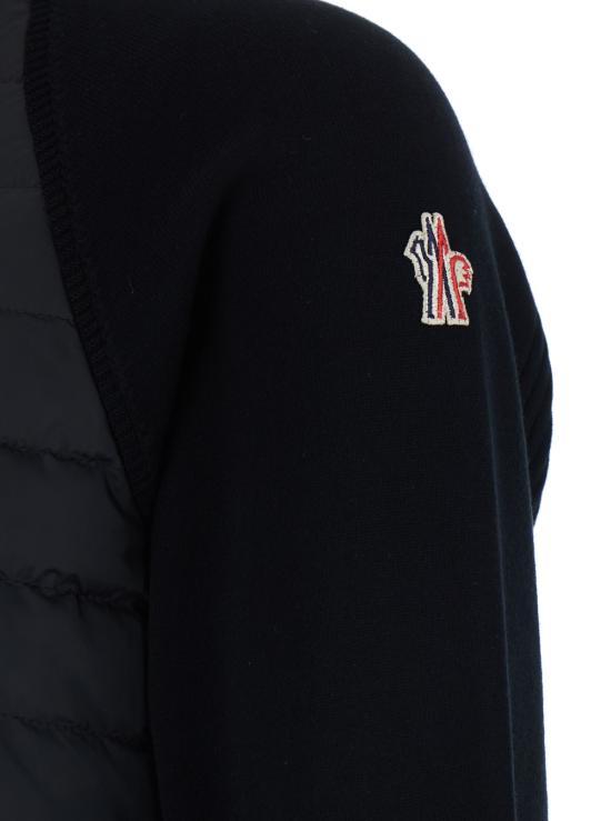Moncler Black Nylon Zip Jacket for Men 9B00001 M11839