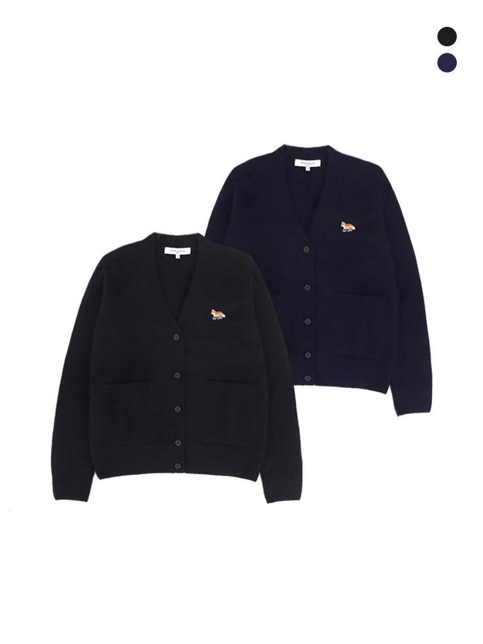 Maison Kitsune Baby Fox Patch Boxy Cardigan LW00507KT1006