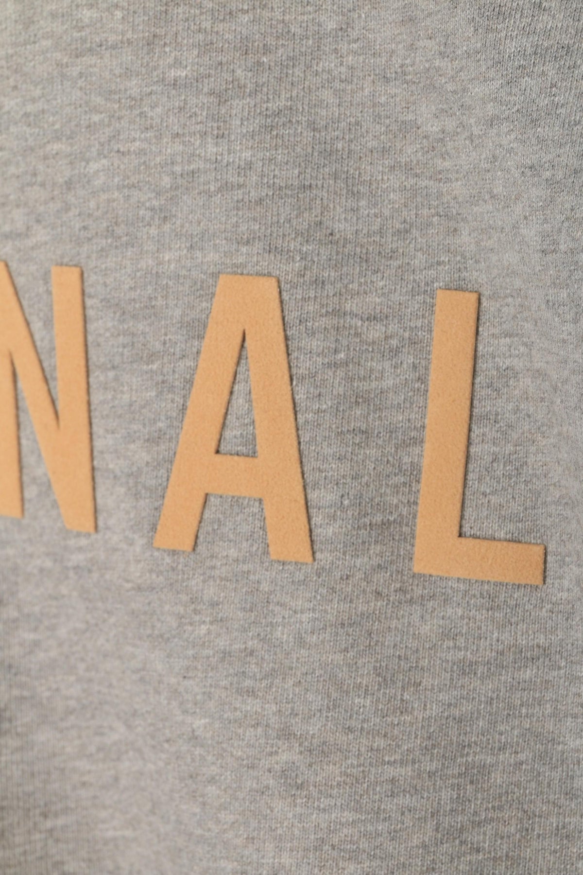 Fear of God Heather Gray Fleece Crewneck Sweatshirt