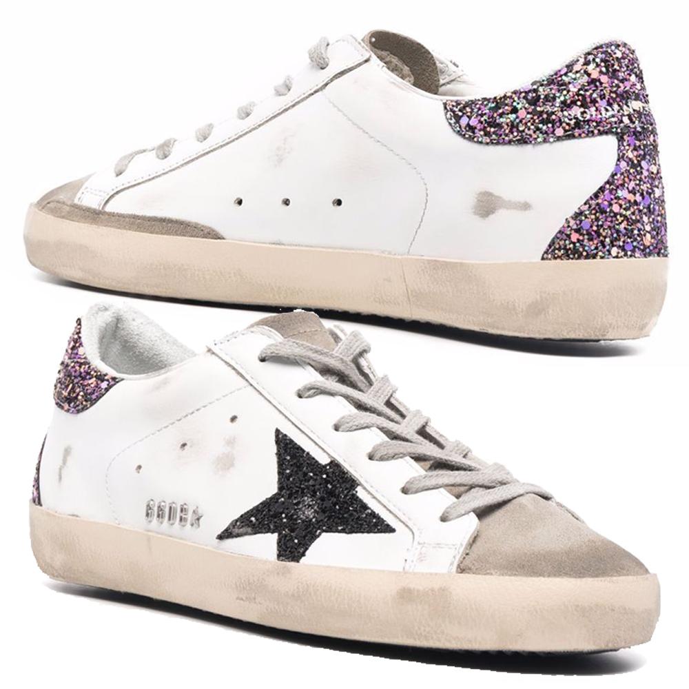 GOLDEN GOOSE Superstar Low-Top Sneakers White Leather