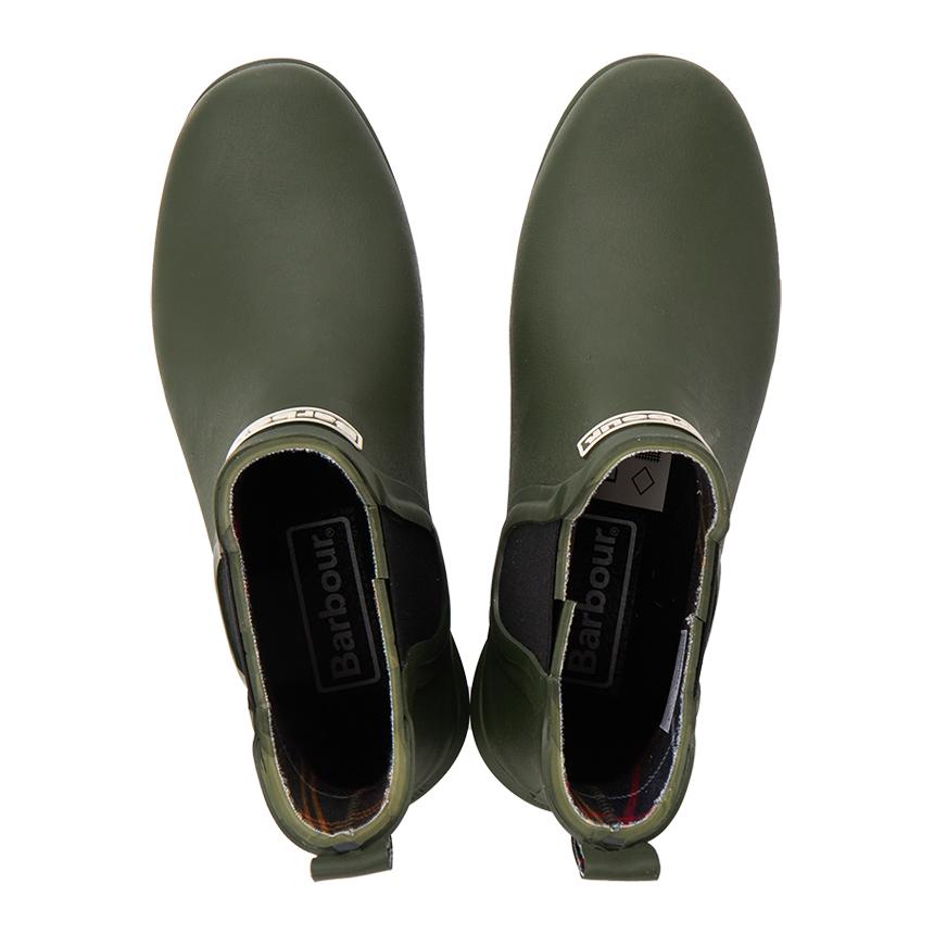 Barbour Wilton Wellington Women’s Chelsea Rain Ankle Boots