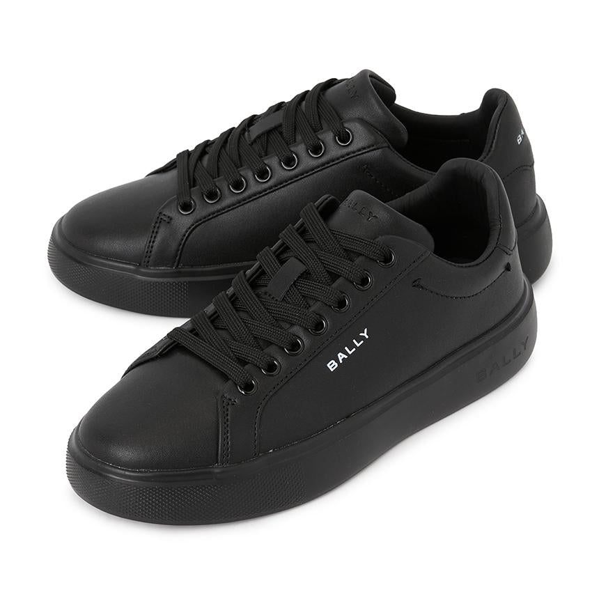 BALLY Women’s Low Top Leather Sneakers White