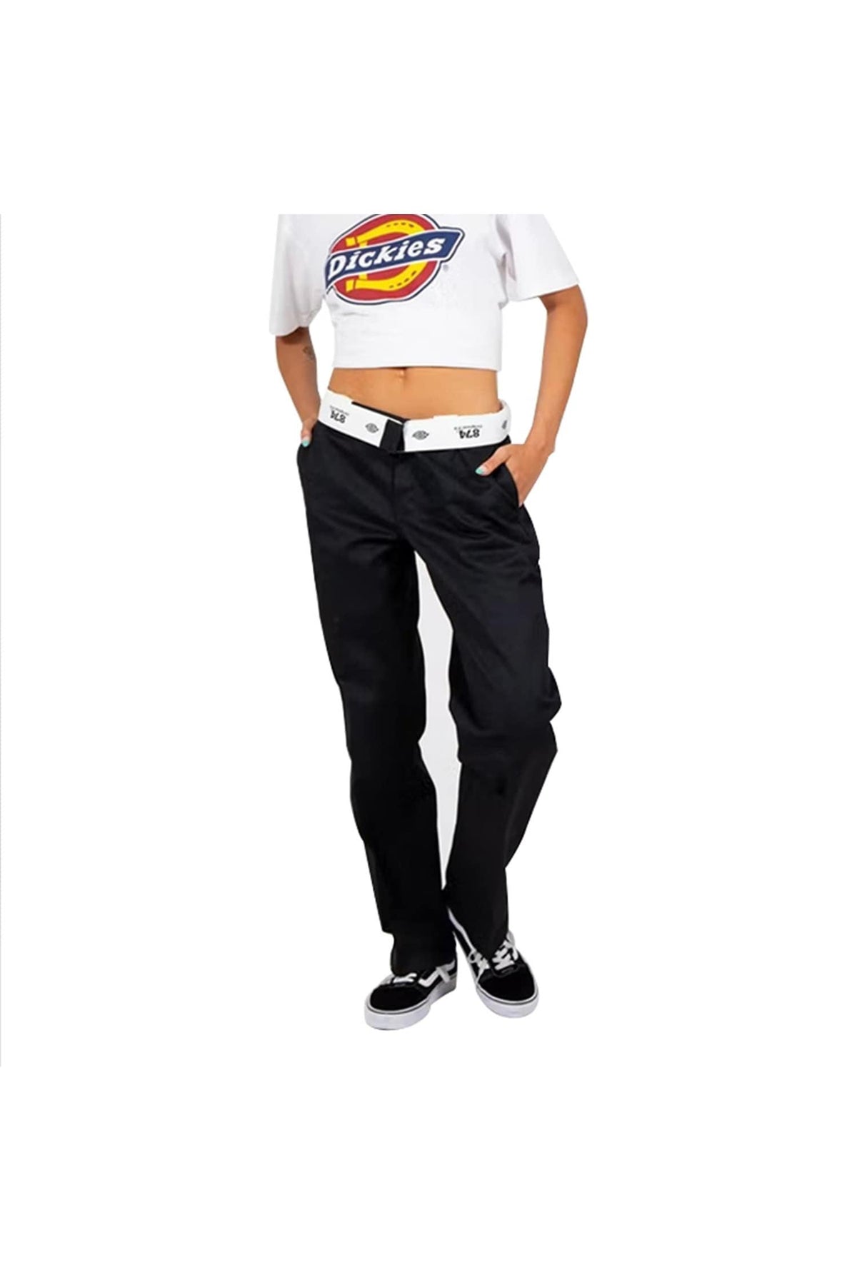 Dickies 874 Twill Work Pants Original Black Classic Pants 874 BK