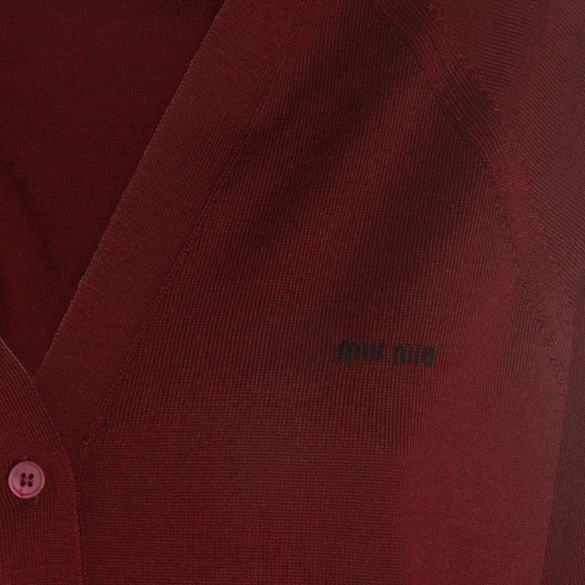 Miu Miu Wool Knit Cardigan