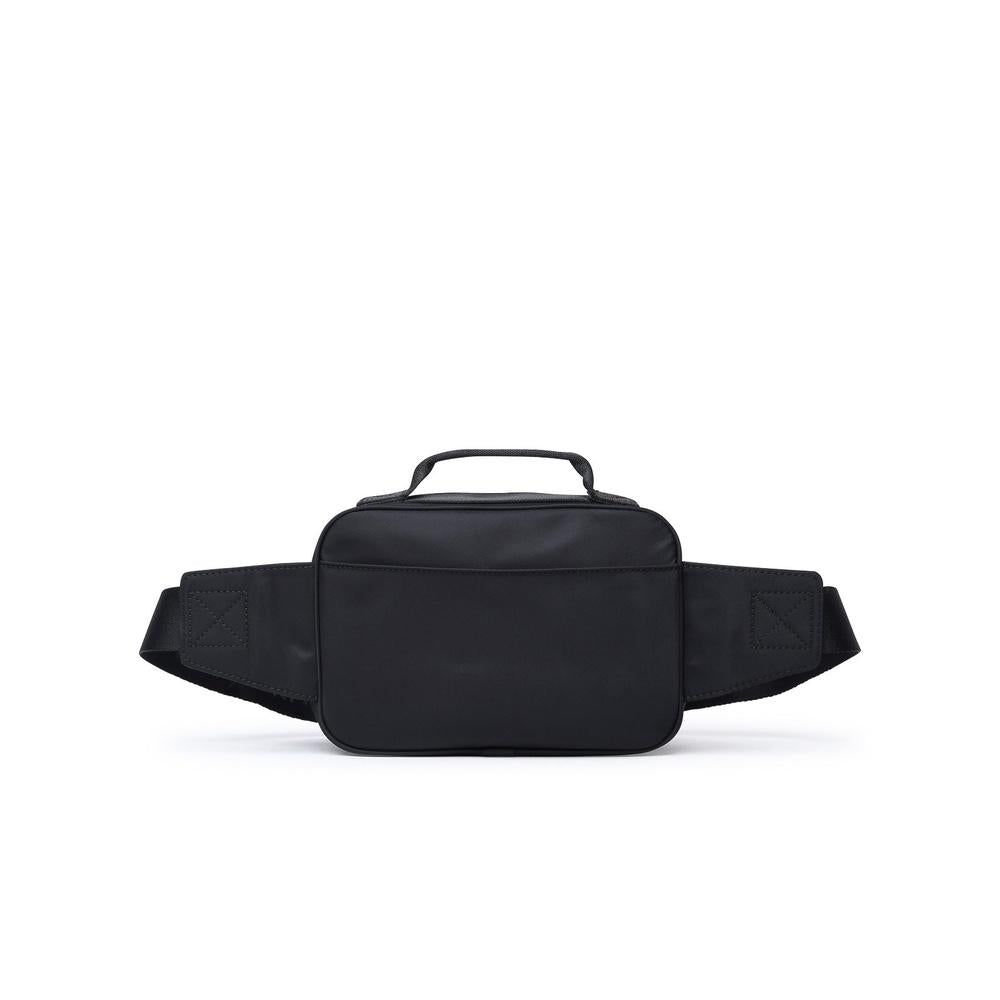 Maison Kitsune Traveler Belt Bag Hip Pack Black Nylon Unisex