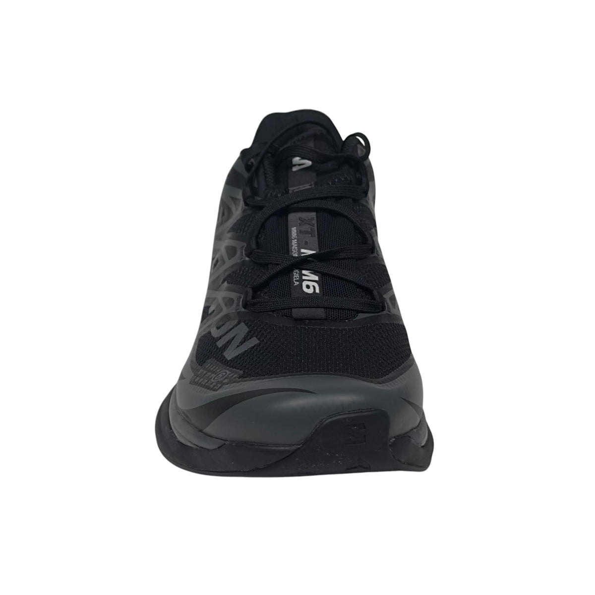 SALOMON x MM6 Maison Margiela XT Black Low-Top Sneakers