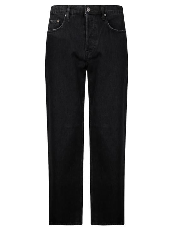 GOLDEN GOOSE Black Denim Jeans Men’s GMP 01636