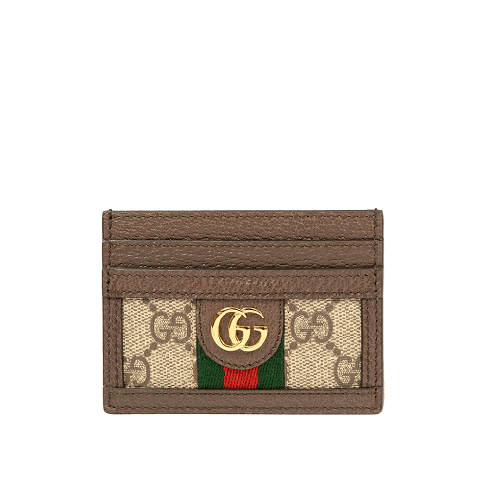 GUCCI Ophidia GG Canvas Card Holder Wallet for Women 523159