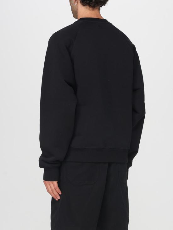 AMI Black Long Sleeve Sweatshirt