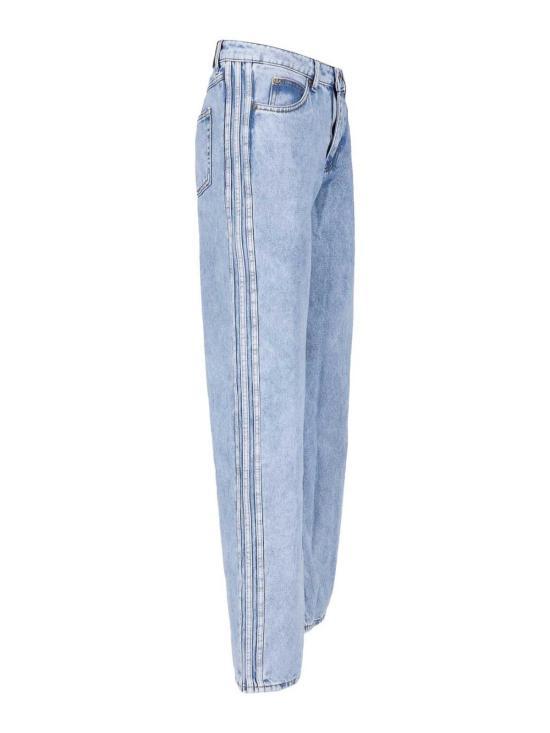 Adidas Women’s Denim Pants KQ6490 LIGHT BLUE DOM