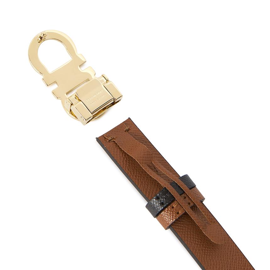 Ferragamo Gancini Reversible Women’s Belt Pre-Cut 230294 0780407