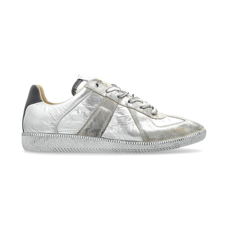 Maison Margiela German Army Men’s Leather Low-Top Sneakers